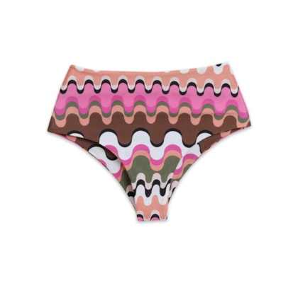 Calcinha Hot Pant Lu Duplo - Rosa