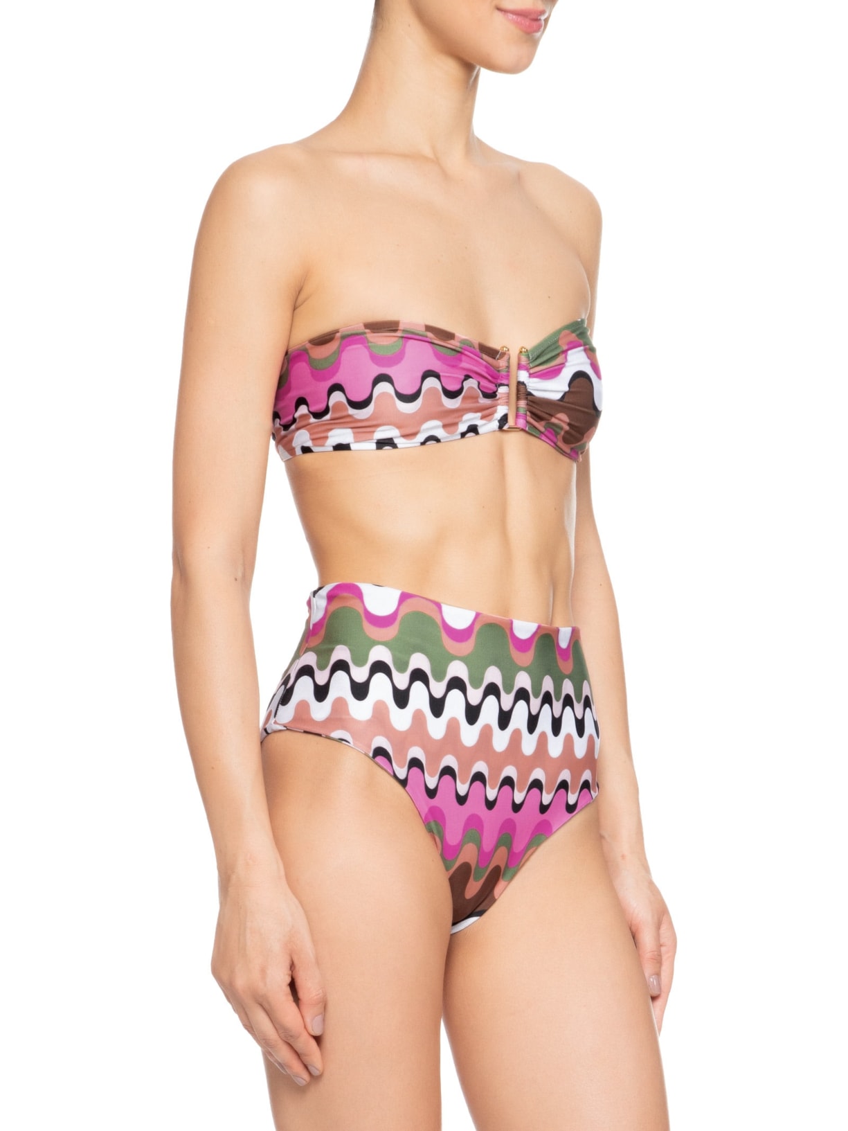 Calcinha Hot Pant Lu Duplo Rosa Ysla