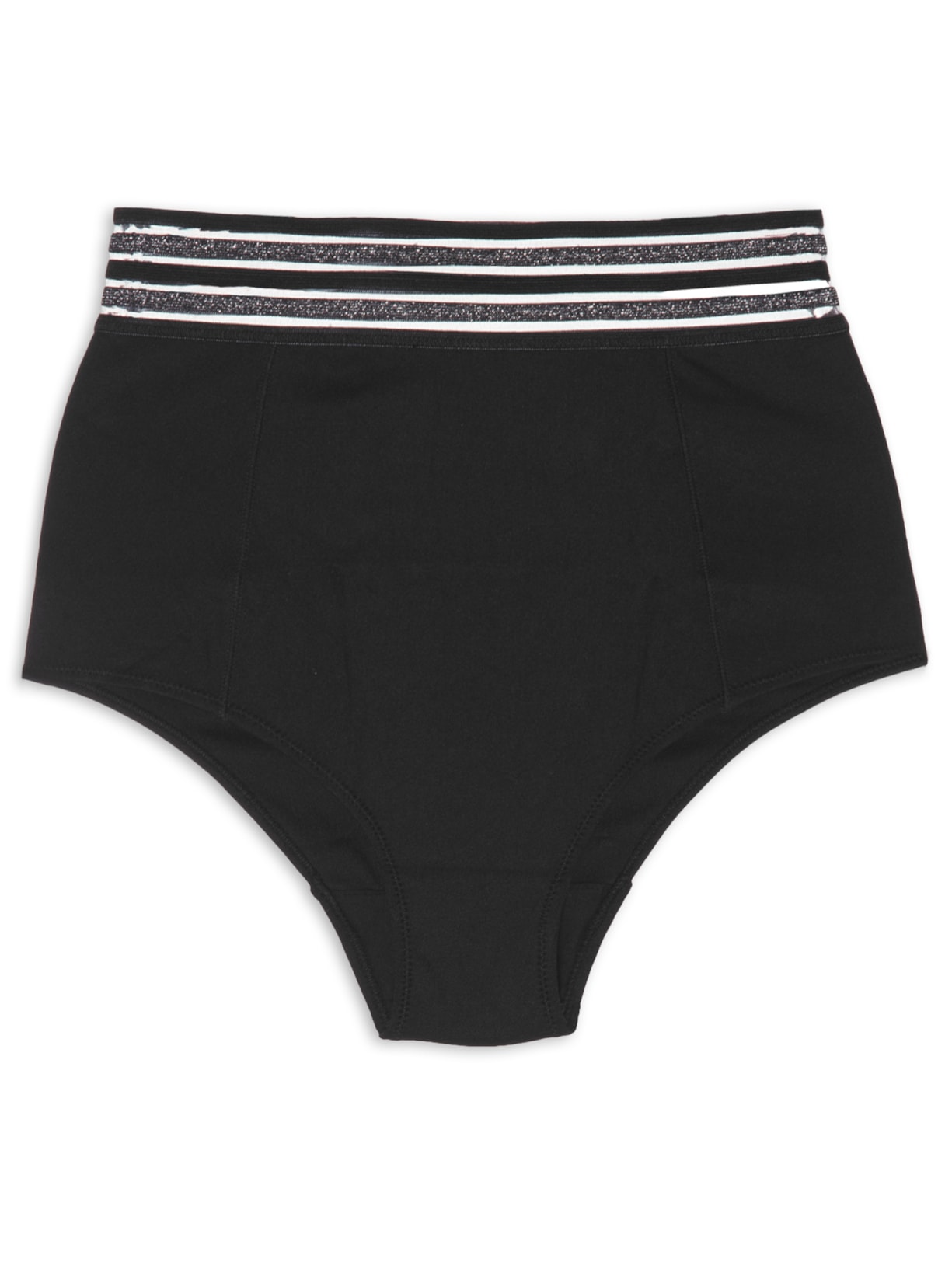Calcinha Hot Pant Microfibra Seul - Preto