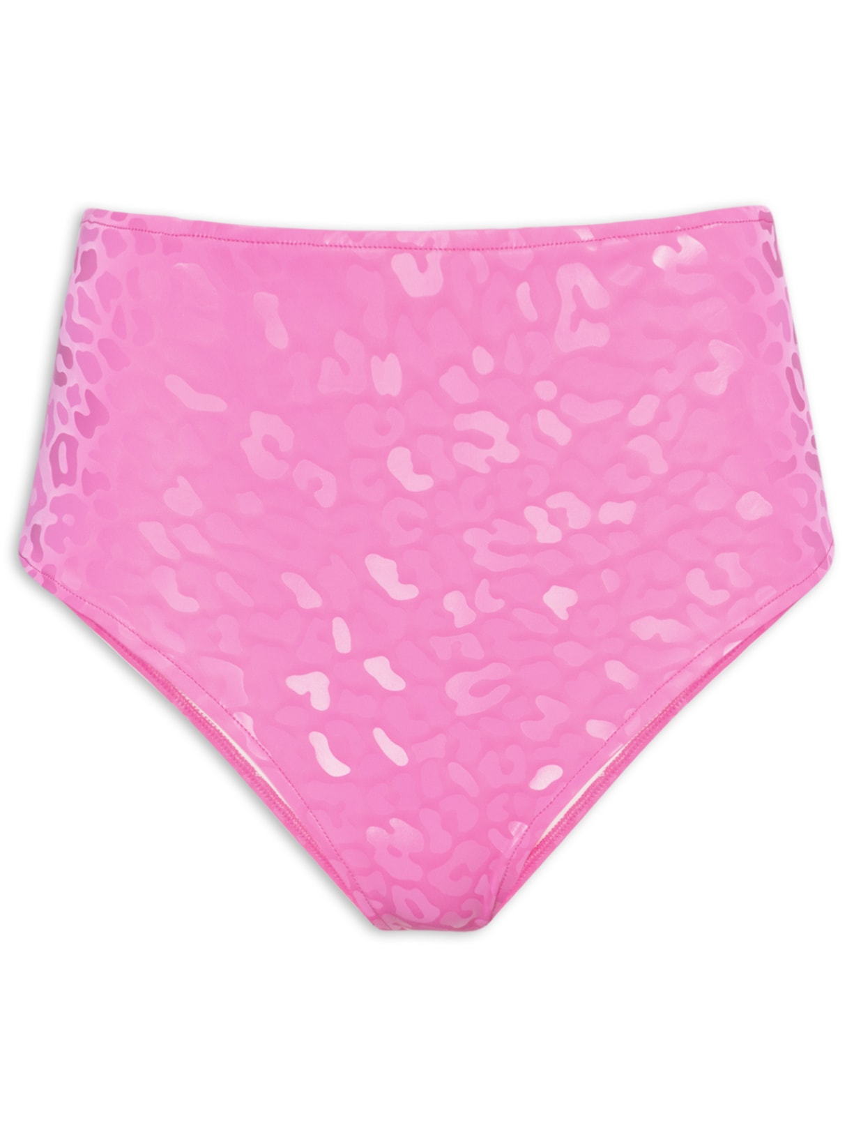 Calcinha Hot Pants Carnaval Animal Print - Rosa