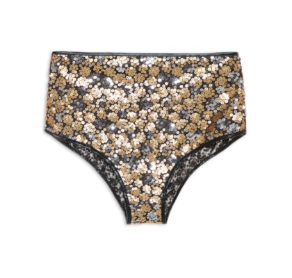Calcinha Hot Pants Carnaval - Dourado