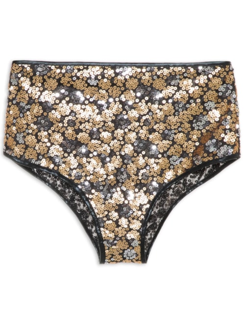 Calcinha Hot Pants Carnaval - Dourado