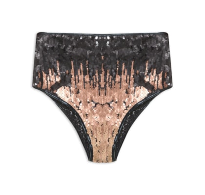 Calcinha Hot Pants Carnaval - Dourado