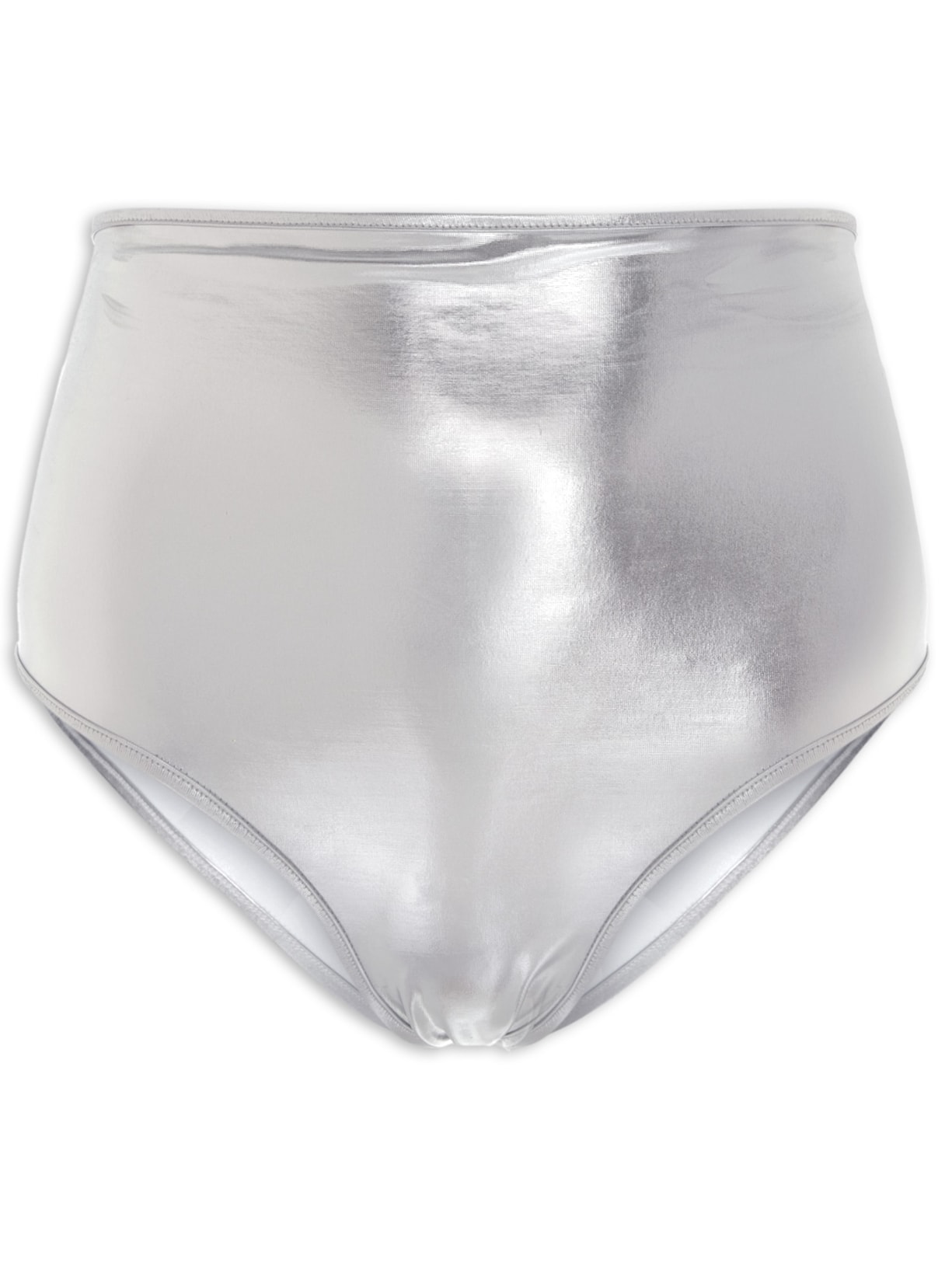 Calcinha Hot Pants Carnaval - Prata