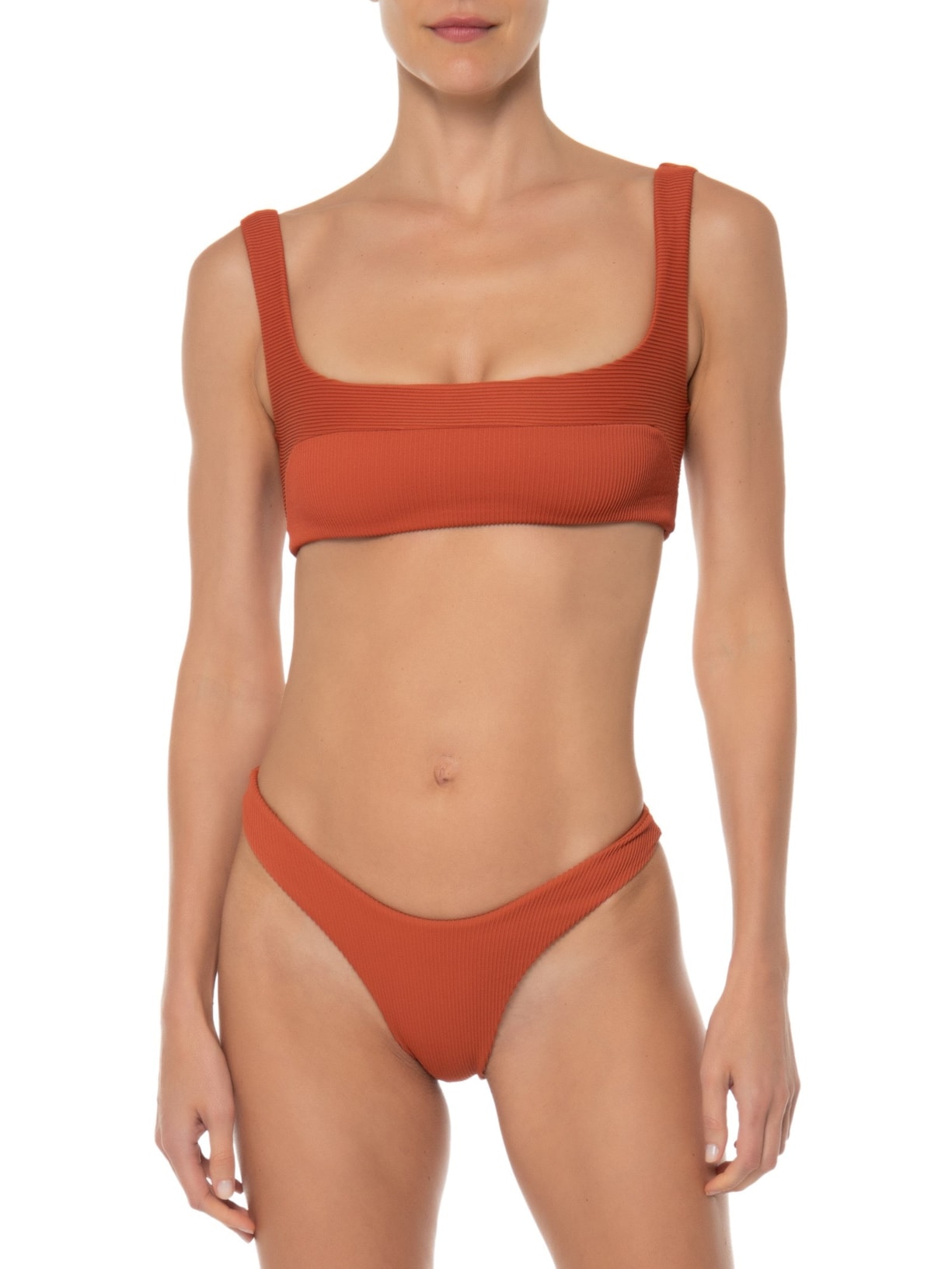 Calcinha Leila Nervura Laranja  Haight