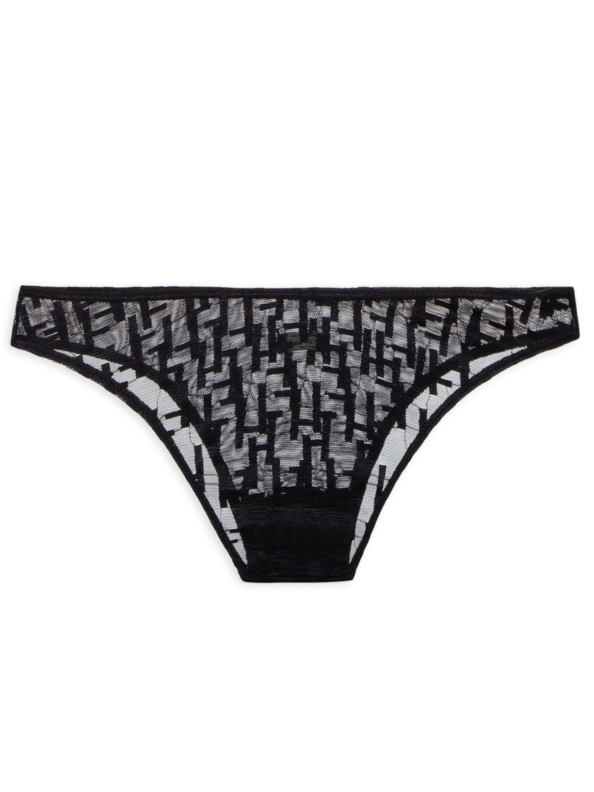 Calcinha Leila Renda - Preto