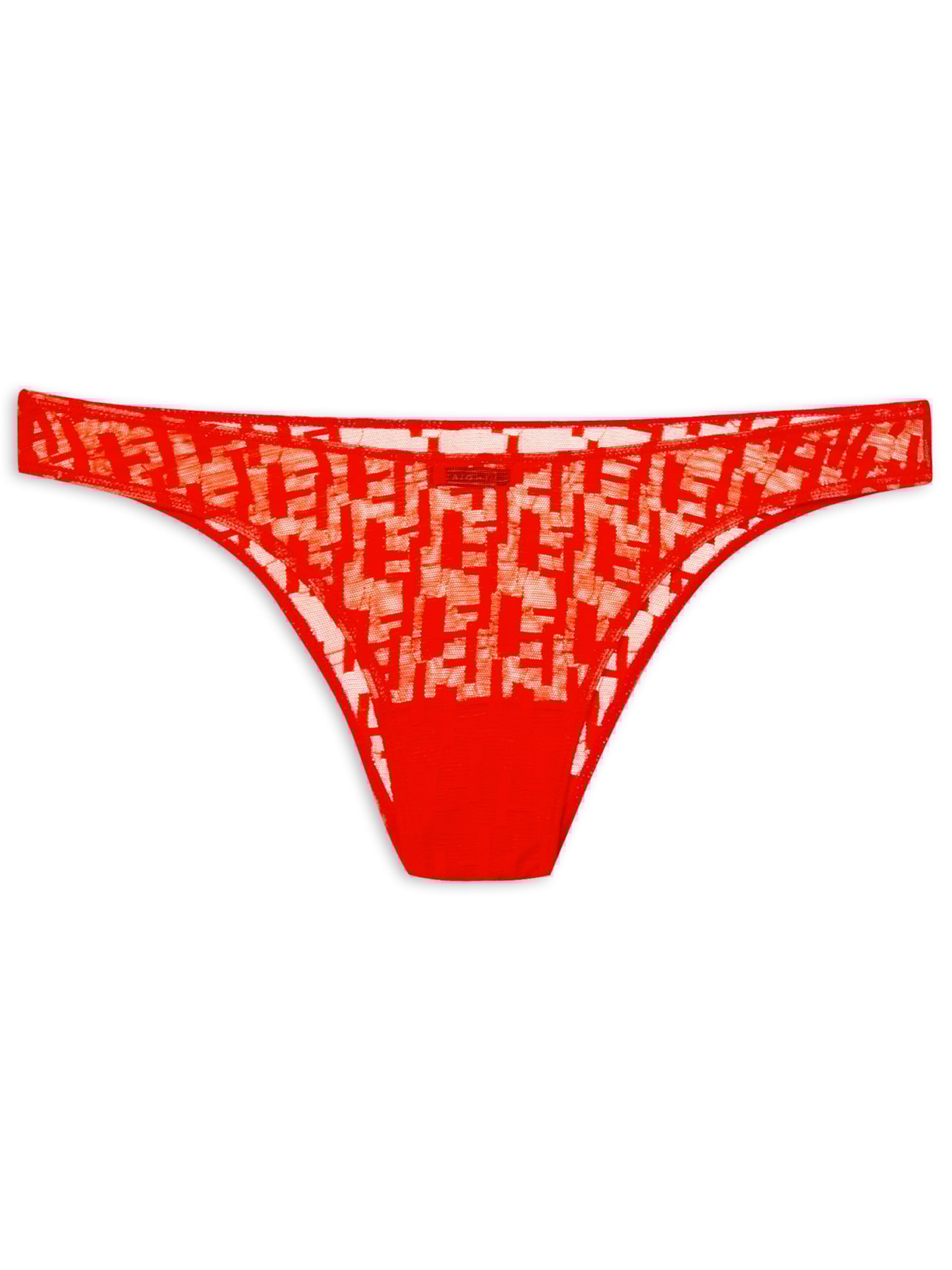 Calcinha Leila Renda - Vermelho