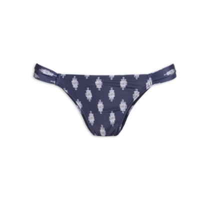 Calcinha Mini Drape - Azul