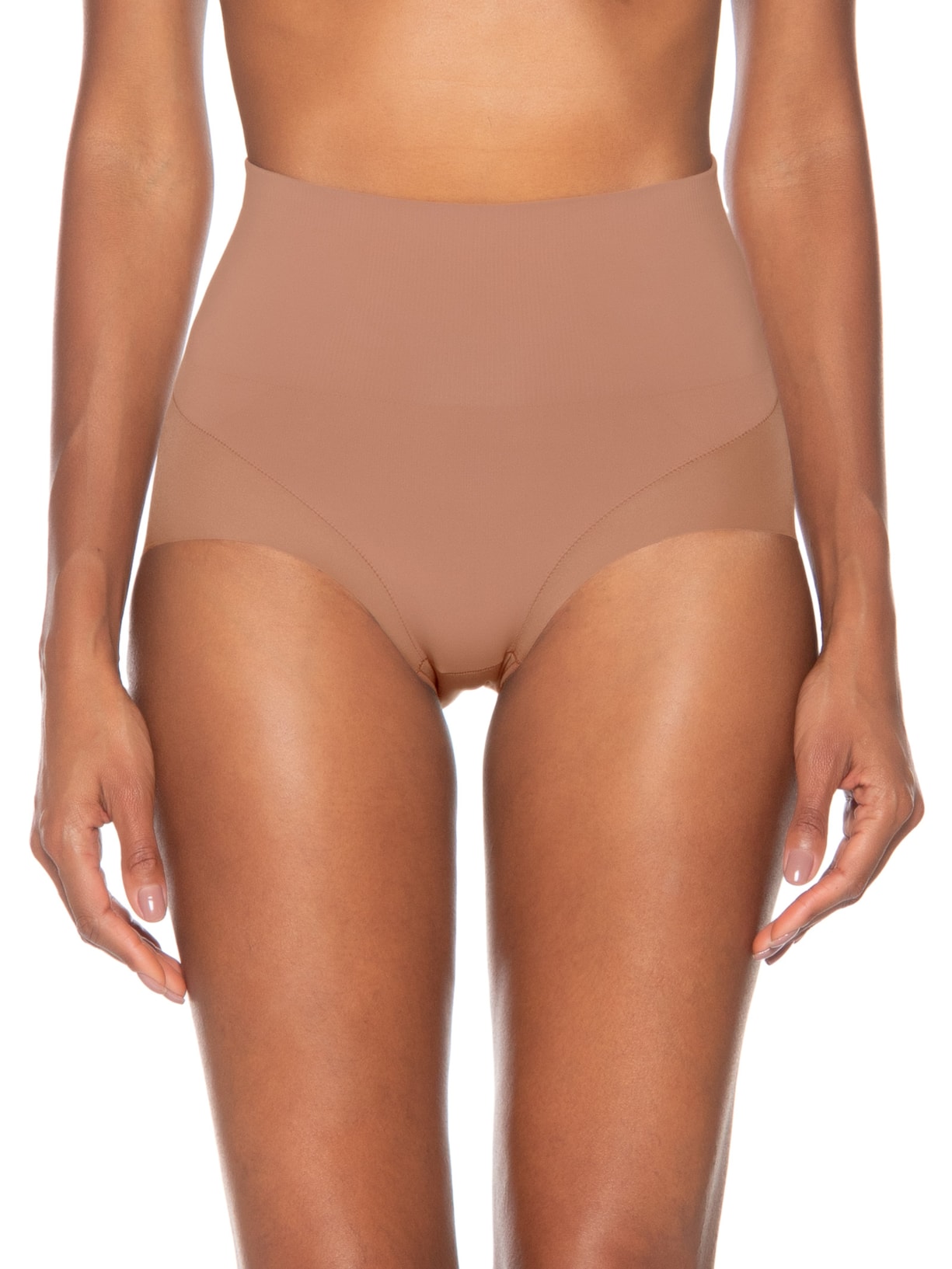 Calcinha Modeladora Fit Shape Marrom Hope