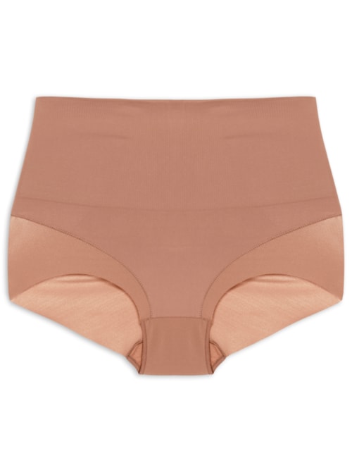 Calcinha Modeladora Fit Shape - Marrom