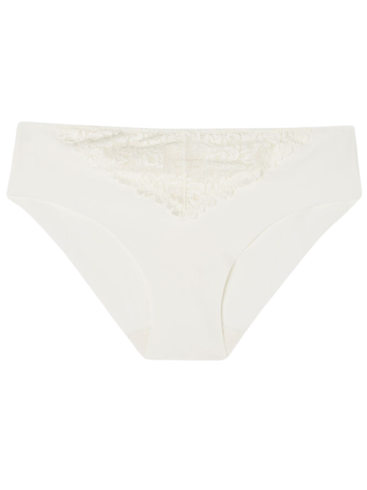 Calcinha Pretty Flowers - Marfim