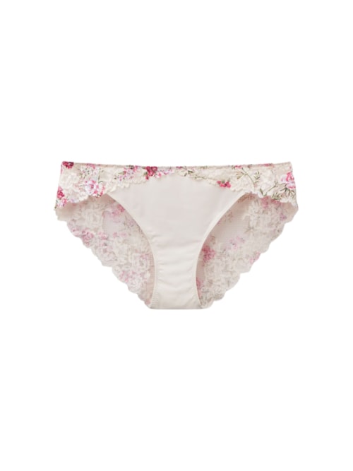 Calcinha Pretty Flowers - Rosa