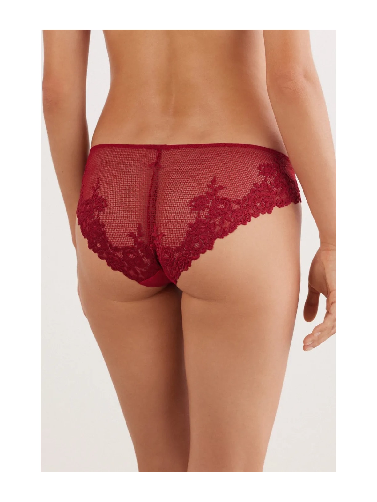Calcinha Pretty Flowers Vermelho Intimissimi