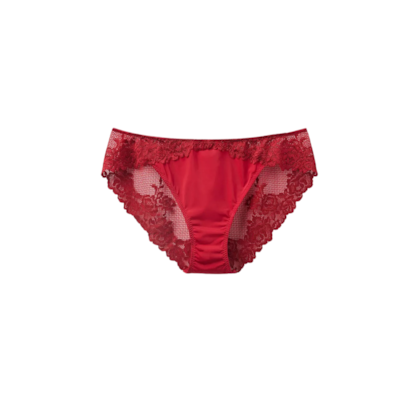 Calcinha Pretty Flowers - Vermelho