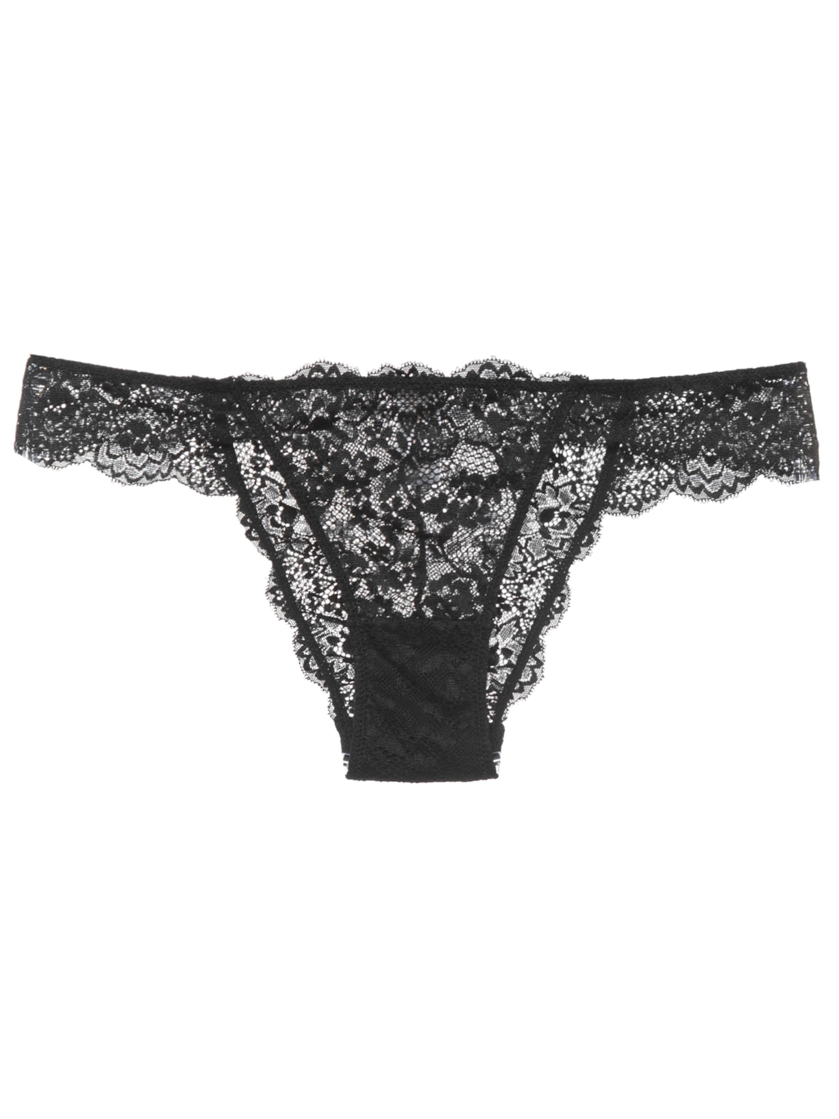 Calcinha Renda Basic - Preto