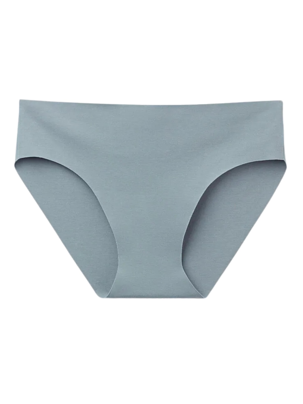 Calcinha Sem Costuras Em Algodão Supima - Azul