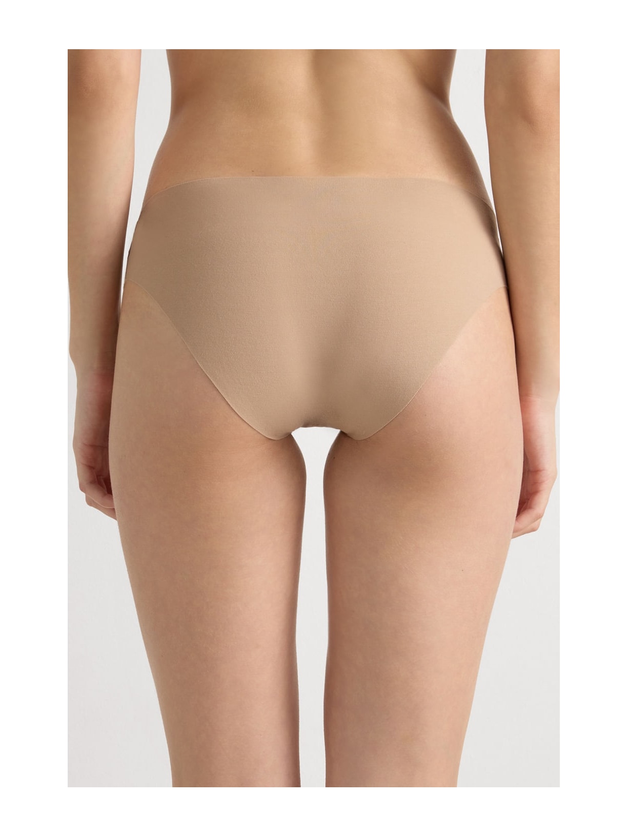 Calcinha Sem Costuras Em Algodão Supima Bege Intimissimi