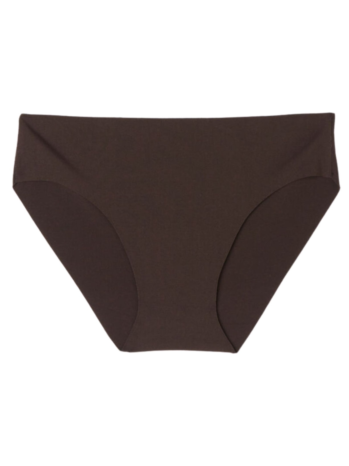 Calcinha Sem Costuras Em Algodão Supima - Marrom