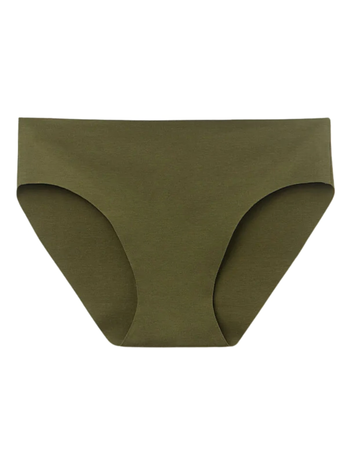 Calcinha Sem Costuras Em Algodão Supima - Verde