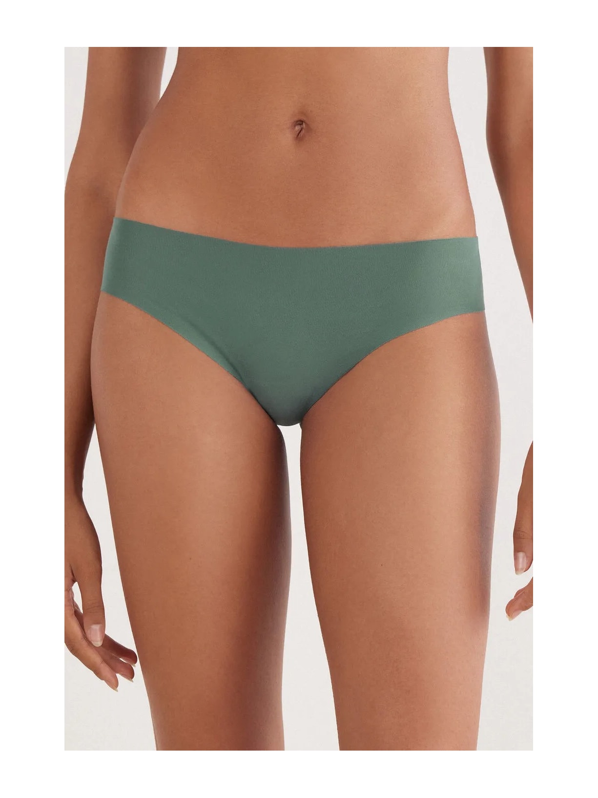 Calcinha Sem Costuras Em Algodão Supima Verde Intimissimi