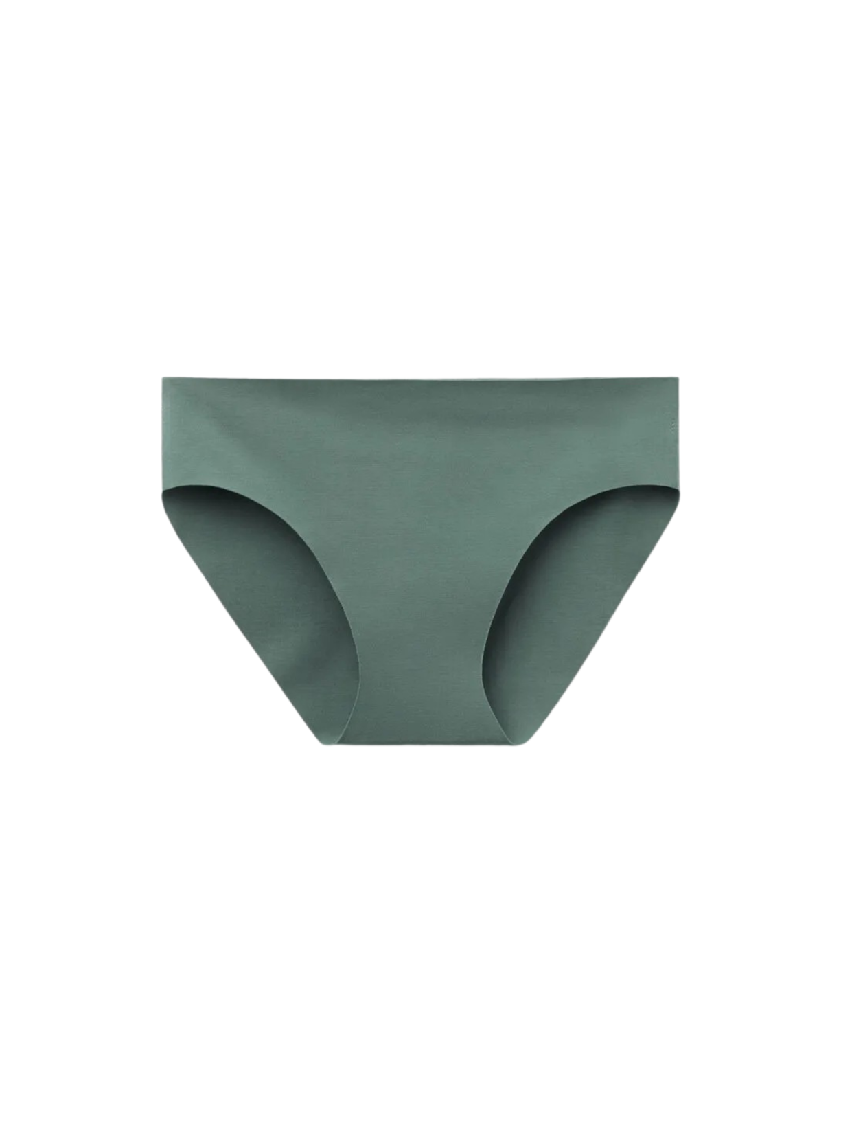 Calcinha Sem Costuras Em Algodão Supima - Verde