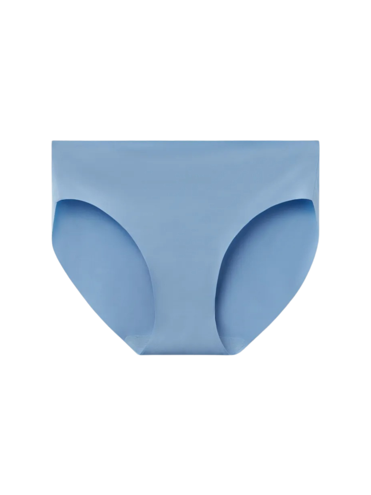 Calcinha Sem Costuras Em Microfibra - Azul