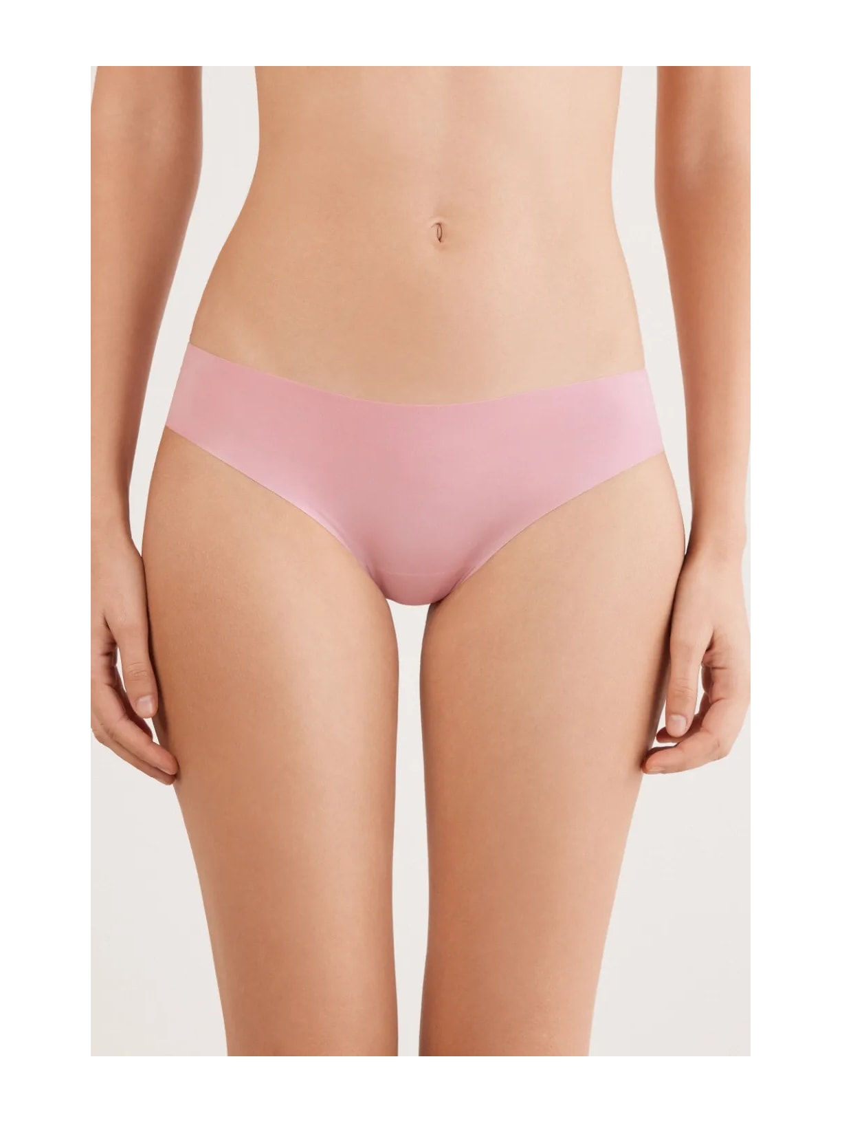 Calcinha Sem Costuras Em Microfibra Rosa Intimissimi