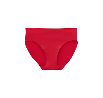 Calcinha Sem Costuras Em Microfibra - Vermelho