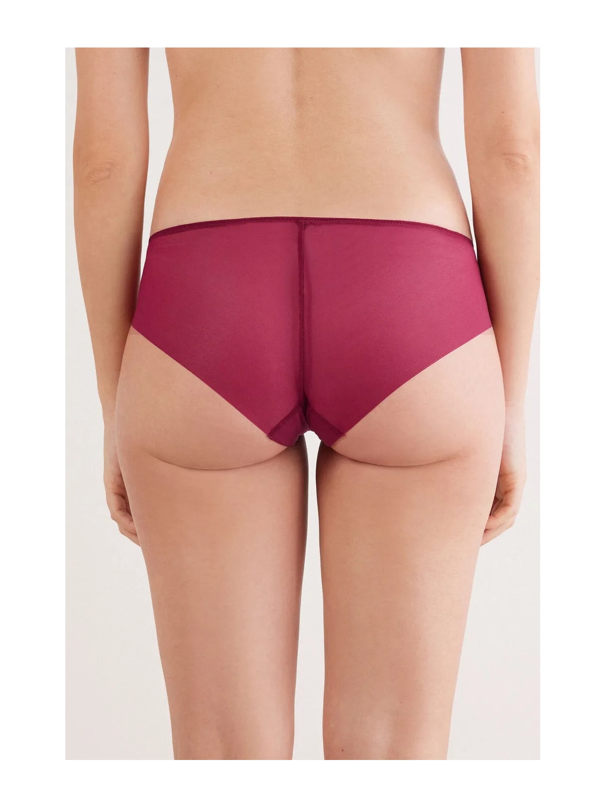 Calcinha Sheer Glamour Bordô Intimissimi