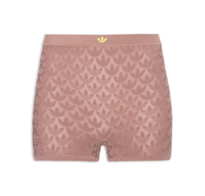 Calcinha Short Pant Microterrot Monogram Hi Rise - Bege