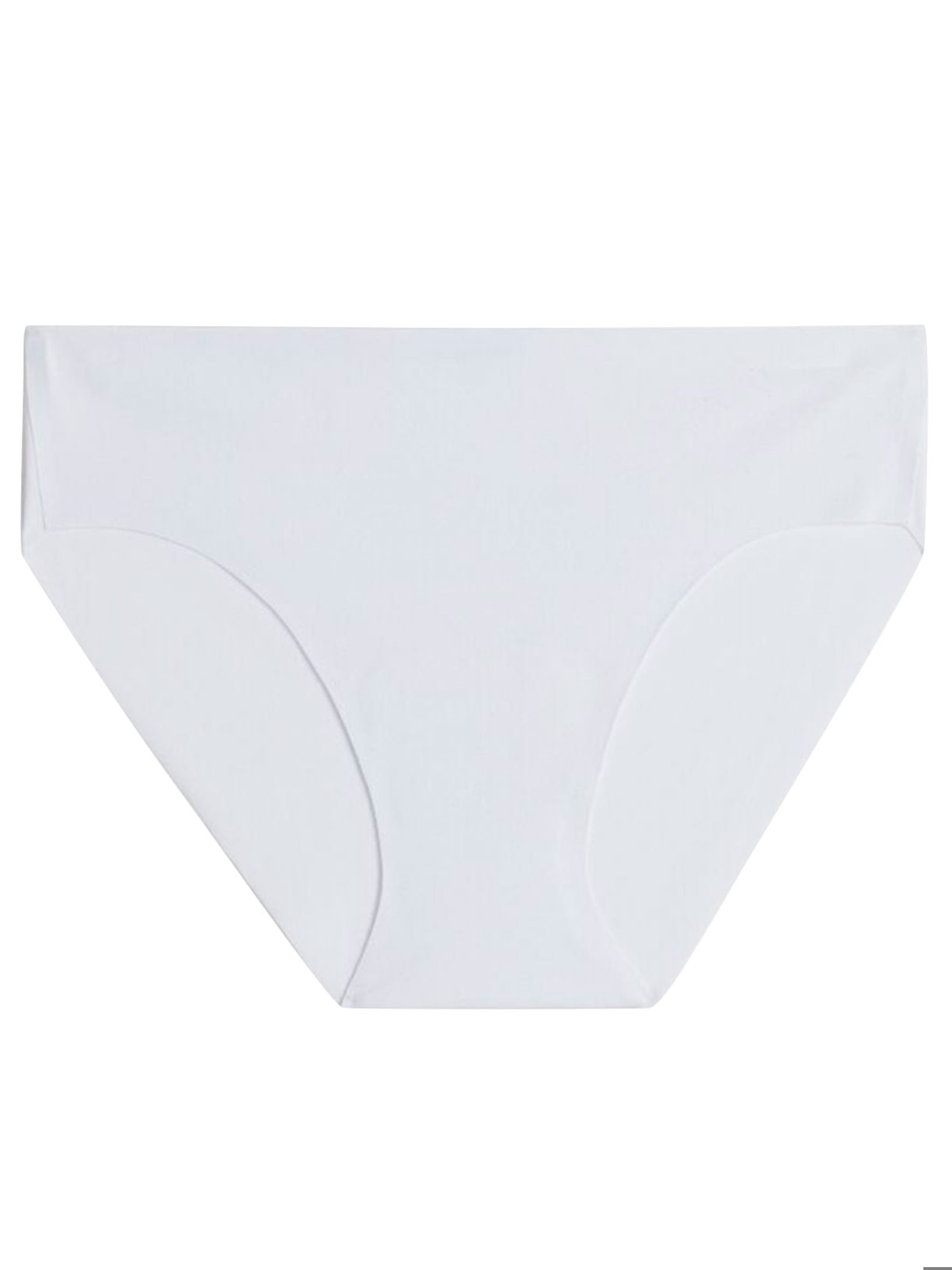 Calcinha Slip Em Algodão Supima® Sem Costuras - Branco