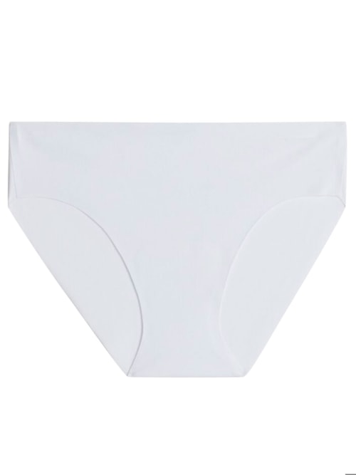 Calcinha Slip Em Algodão Supima® Sem Costuras - Branco