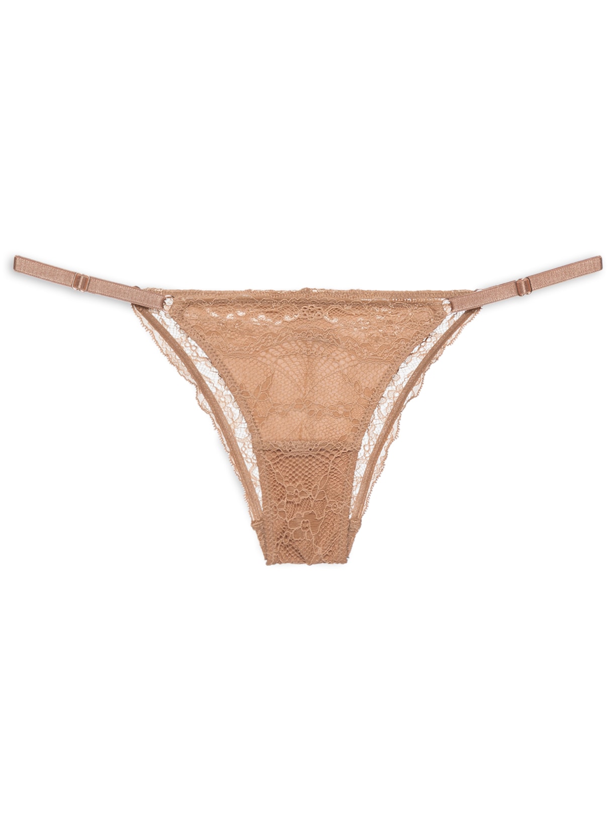 Calcinha String Bege Valisere