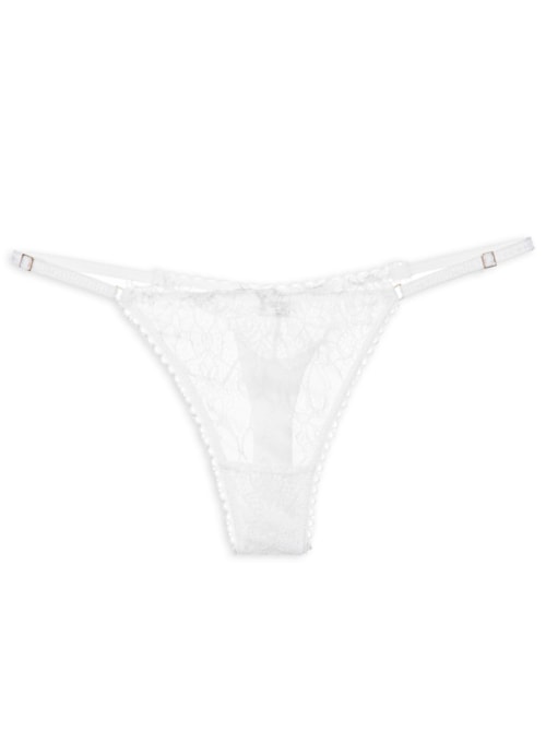 Calcinha String Fio - Branco
