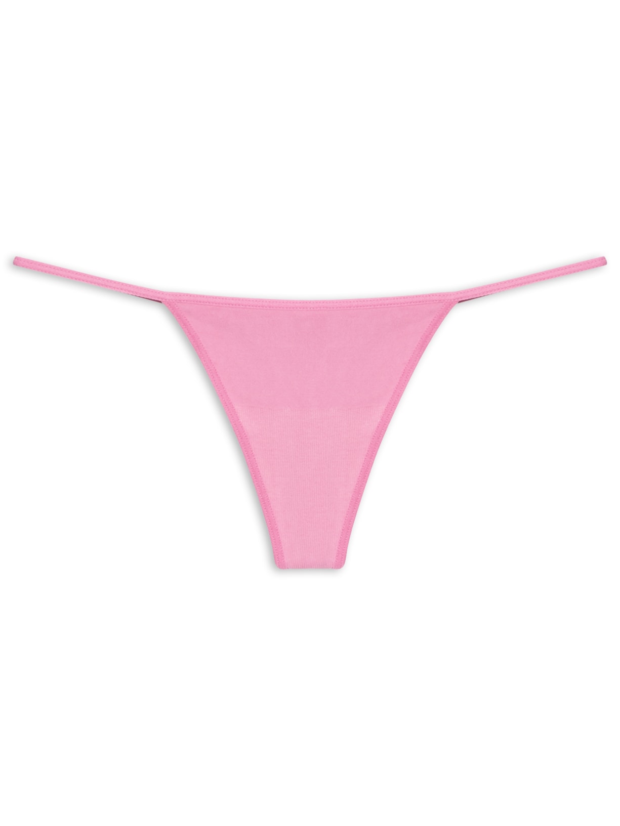 Calcinha String Fio Dental Em Microfibra - Rosa