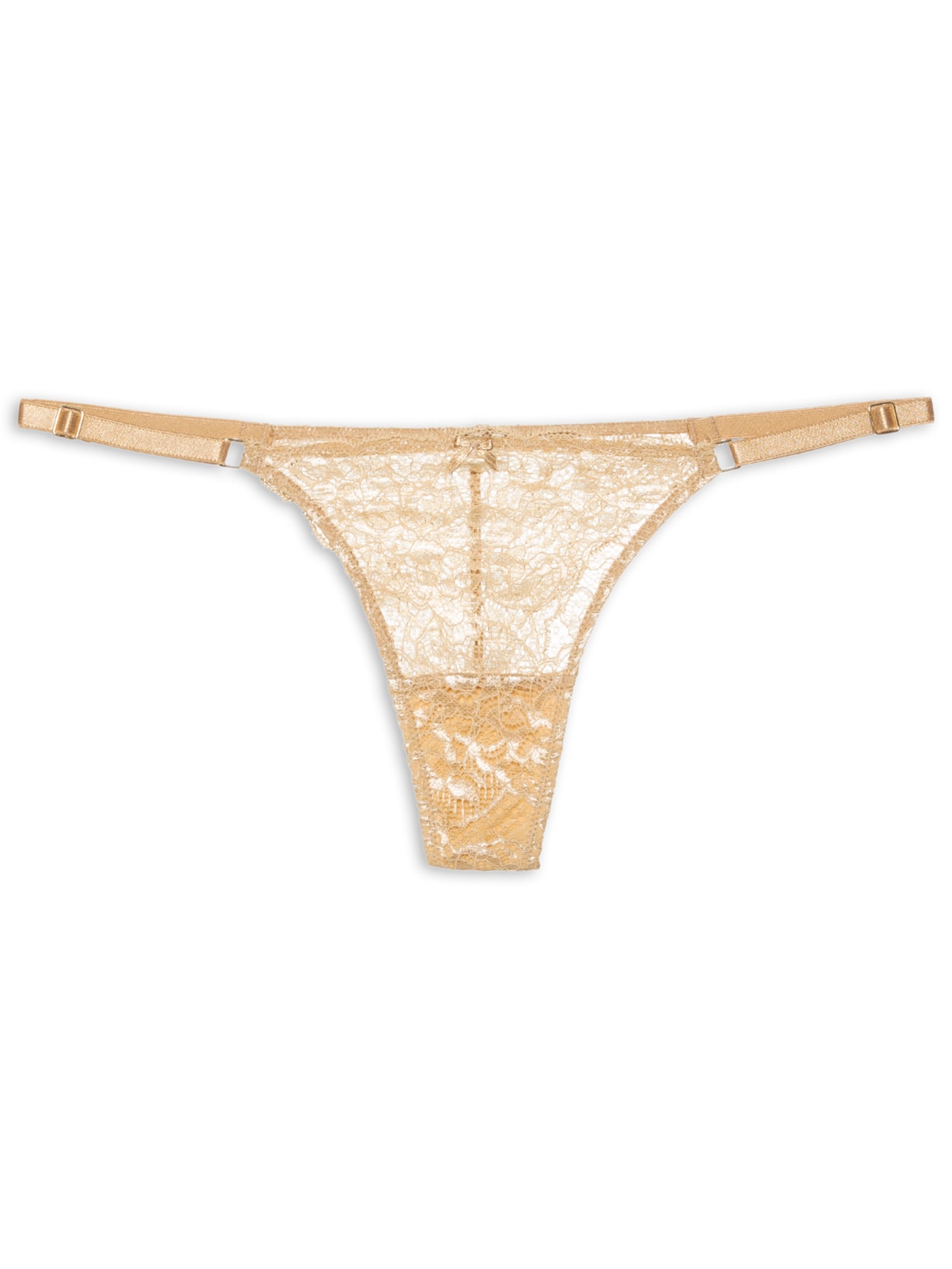 Calcinha String Fio - Dourado