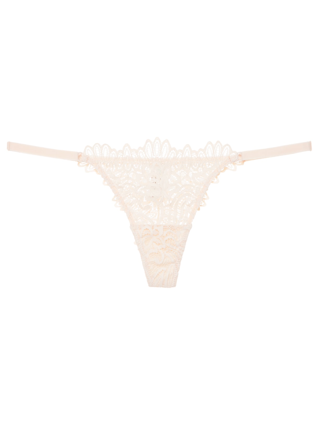 Calcinha String Fio Off White Valisere