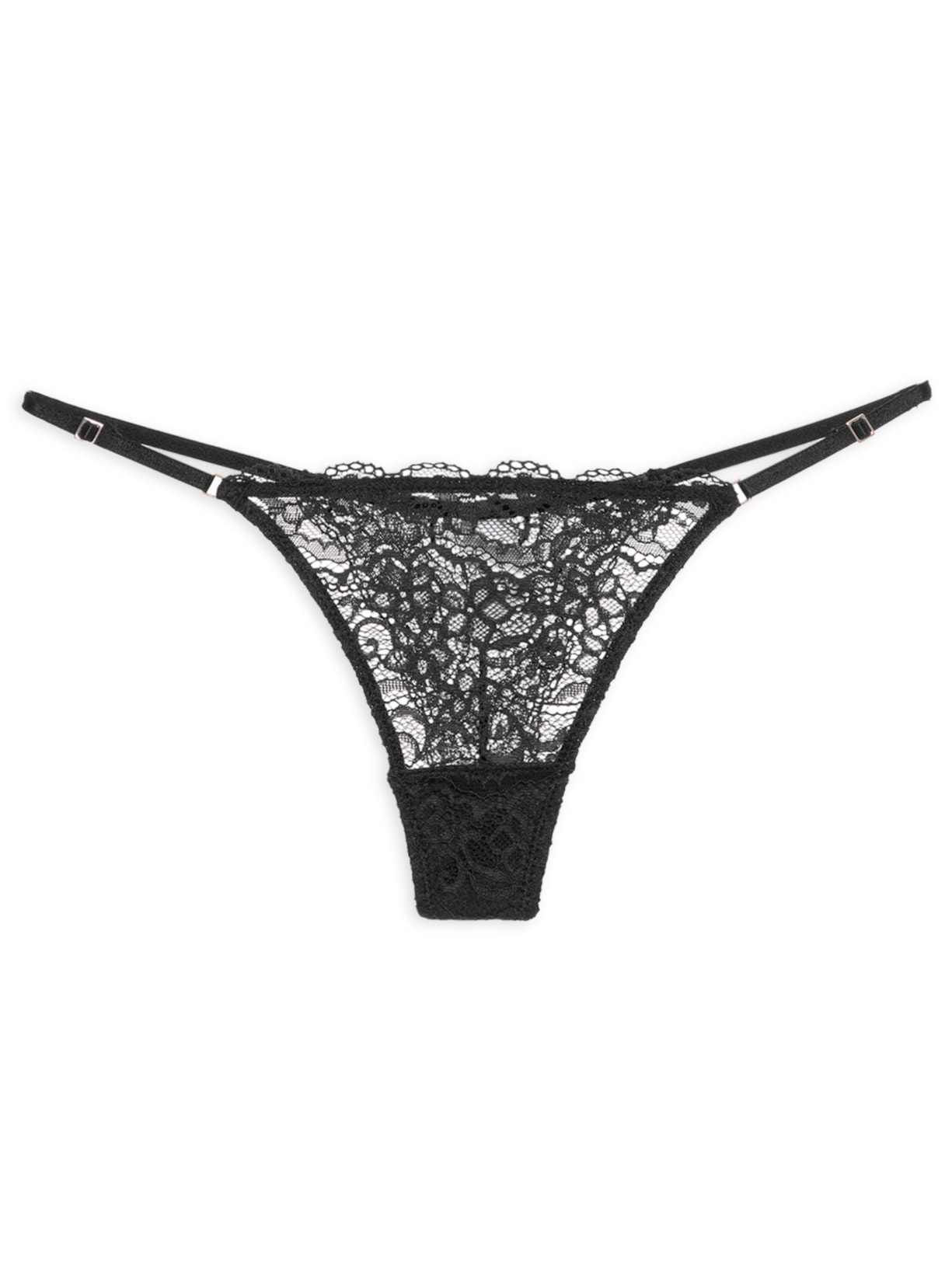 Calcinha String Fio - Preto