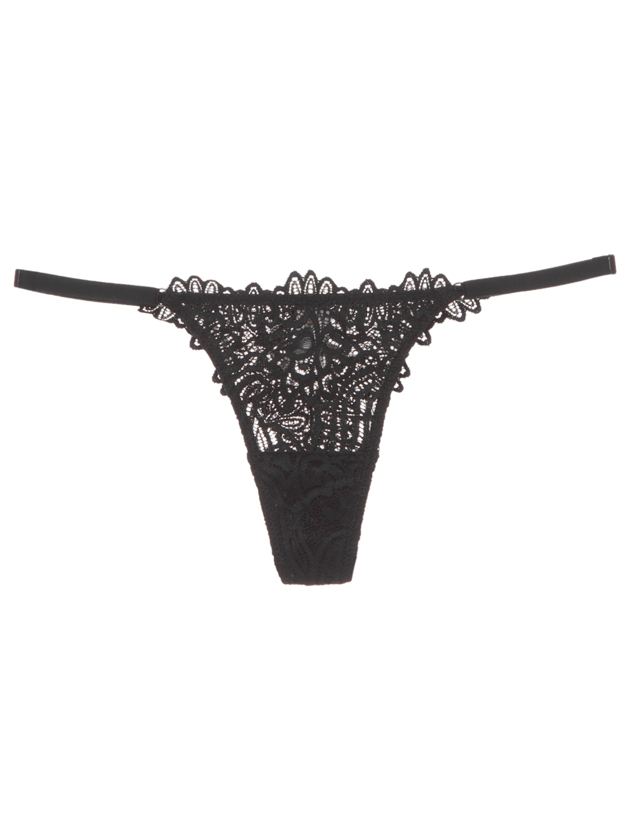 Calcinha String Fio Preto Valisere