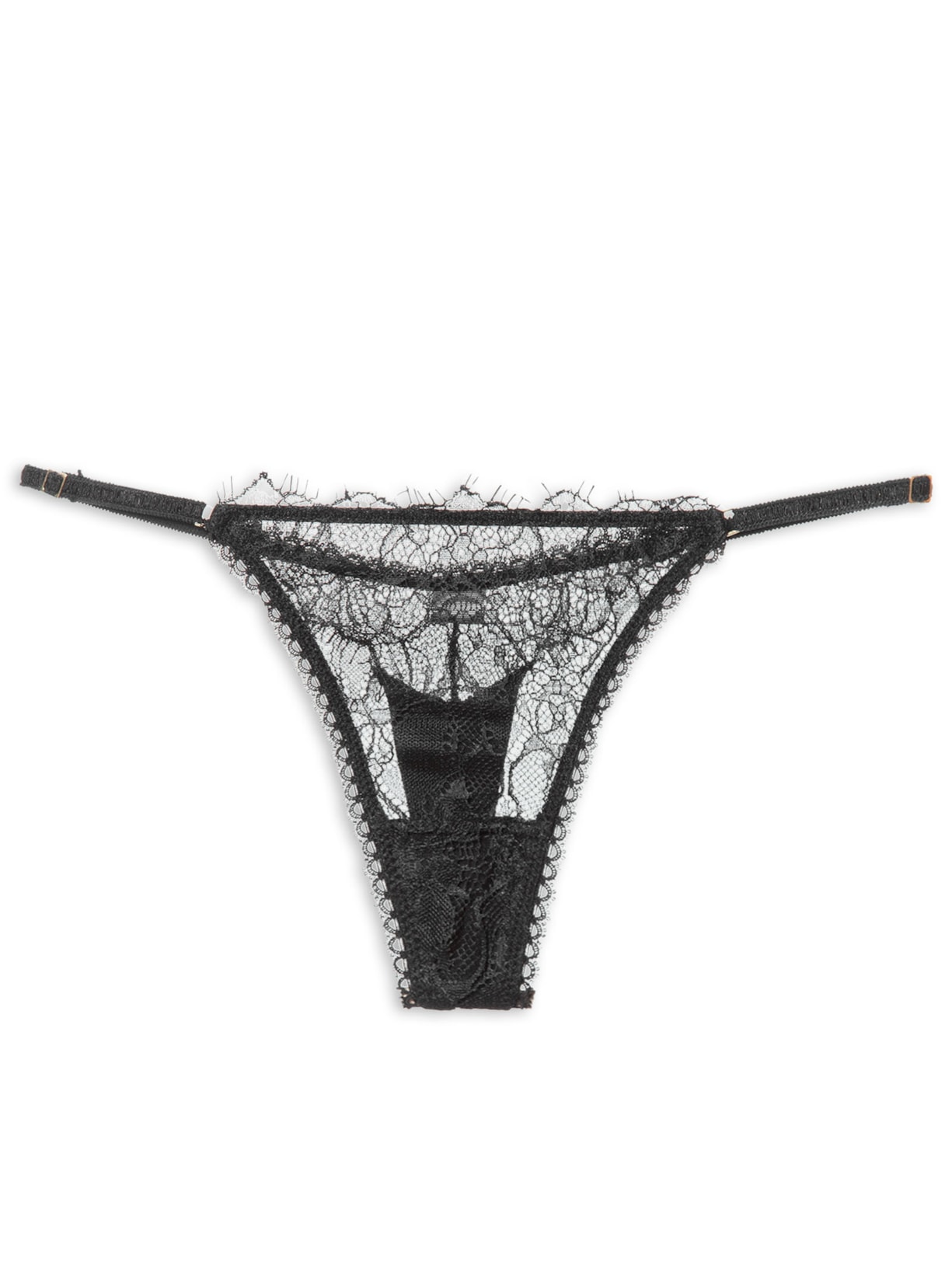 Calcinha String Fio - Preto
