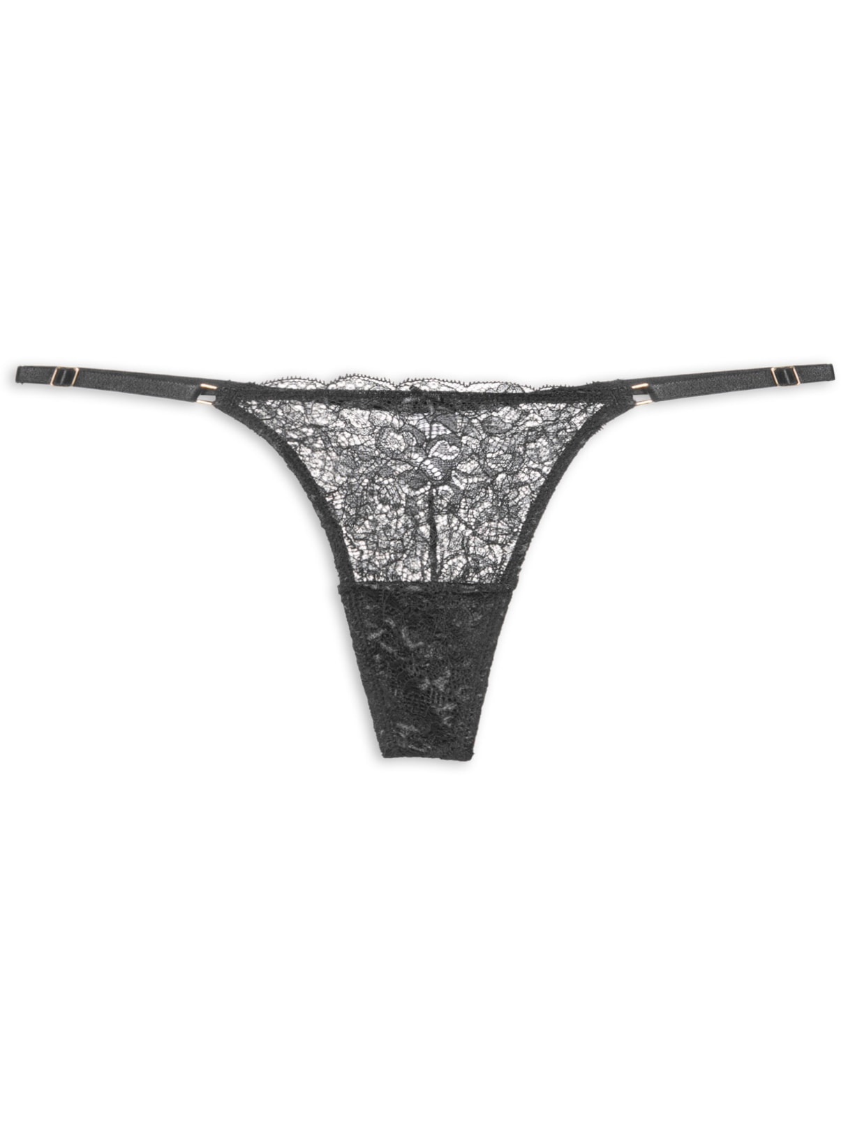 Calcinha String Fio - Preto