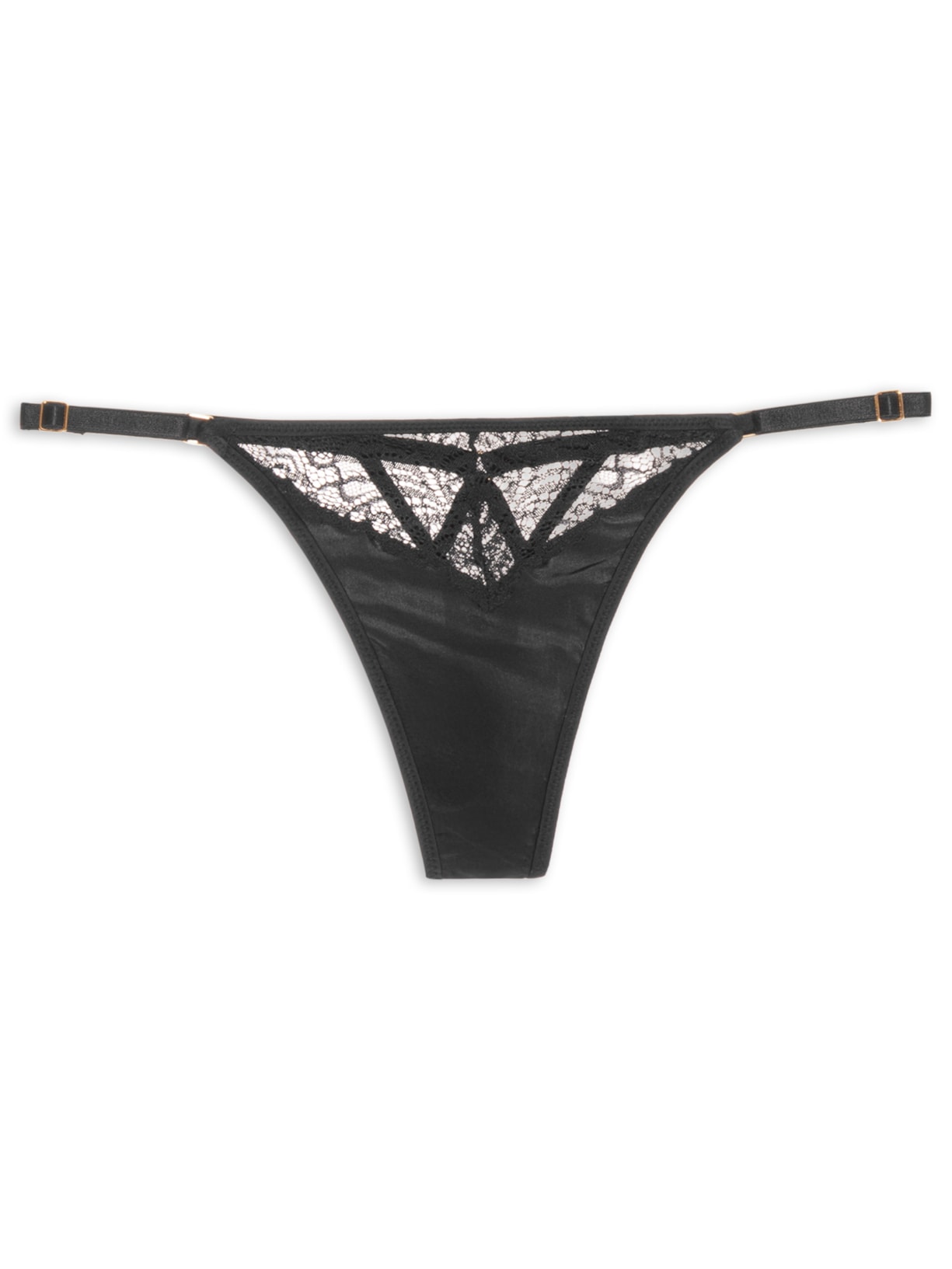 Calcinha String Fio - Preto