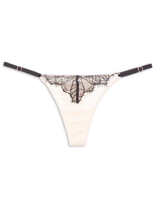 Calcinha String Fio - Preto