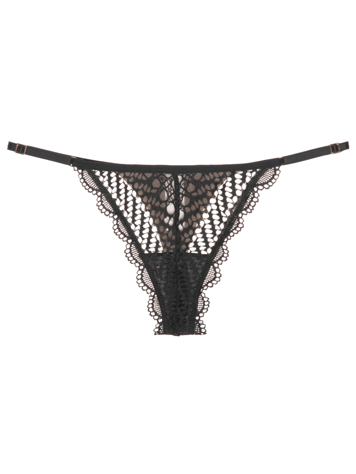 Calcinha String Fio Sentido - Preto