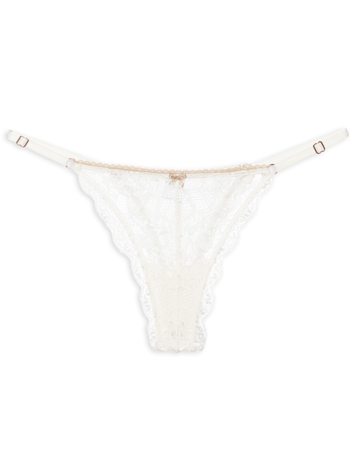 Calcinha String Fio True Romance - Branco