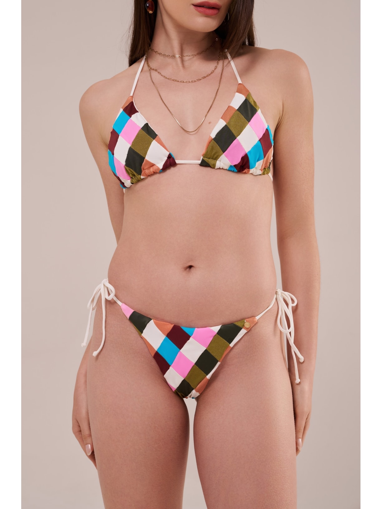 calcinha string gisele patchwork Suntime