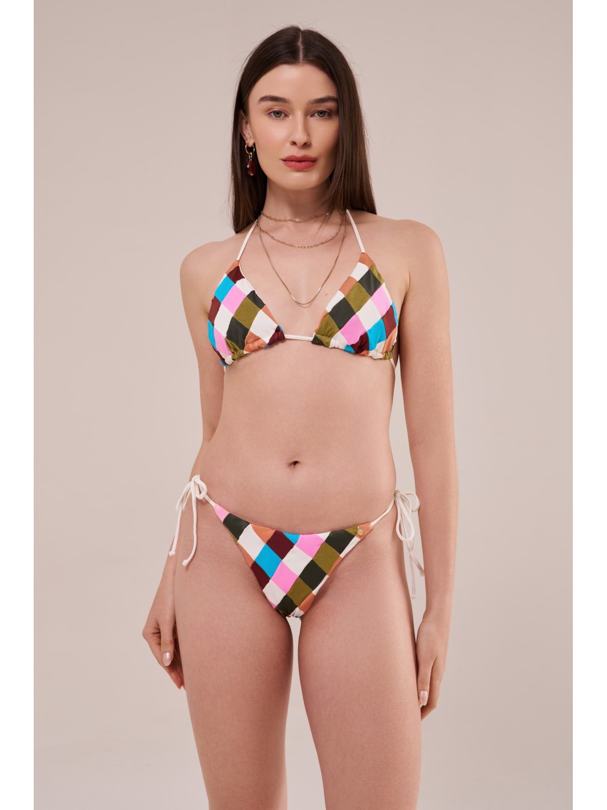 calcinha string gisele patchwork Suntime