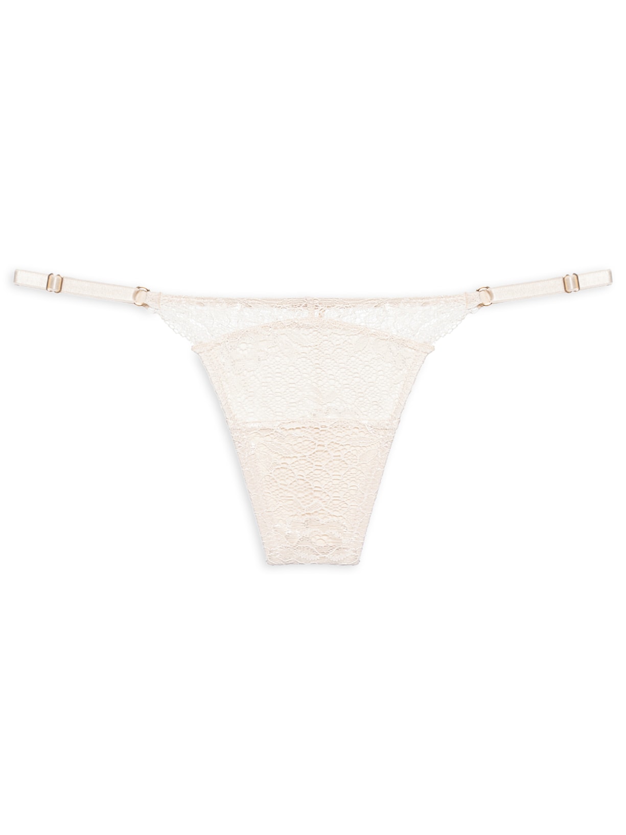 Calcinha String Off White Valisere