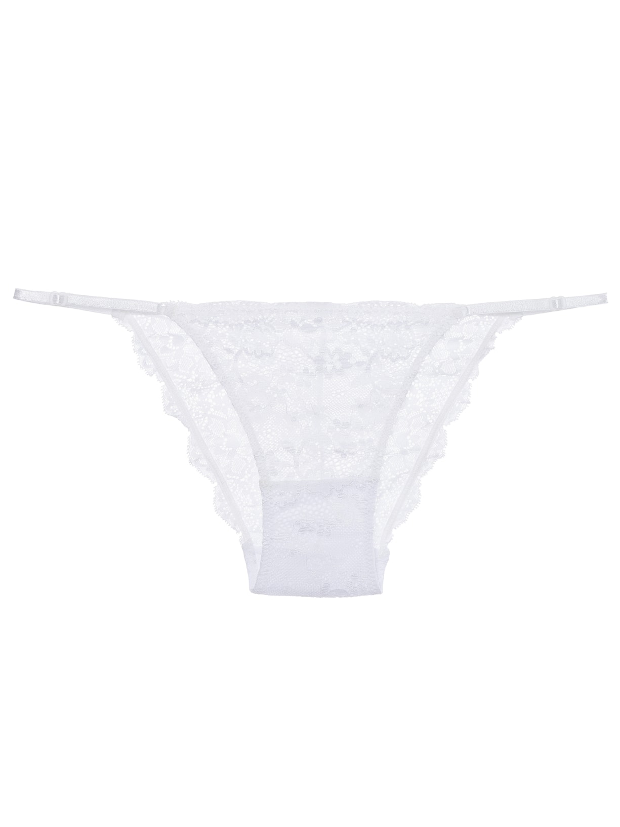 Calcinha String Renda Baisc Me Jogê - Branco