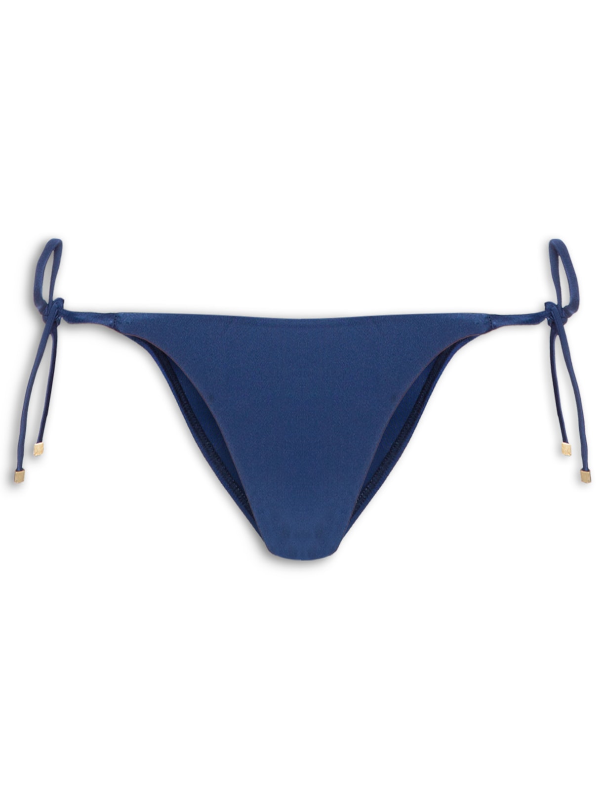 Calcinha Tanga Amarradinha Lisa Azul Cia Marítima